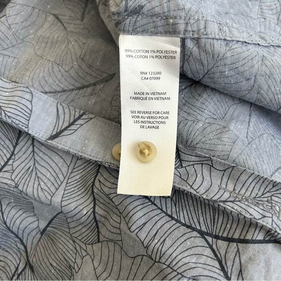 Travis Mathew Mens Collar Button Down Shirt - Picture 6 of 9
